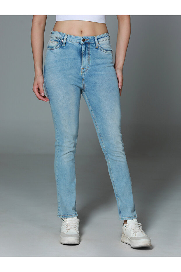 Women High Rise Slim Fit Jeans