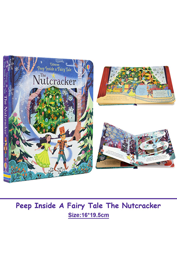 The Nutcracker Usborne Peep Inside A Fairy Tale The Nutcracker Montessori Educational English Pictur