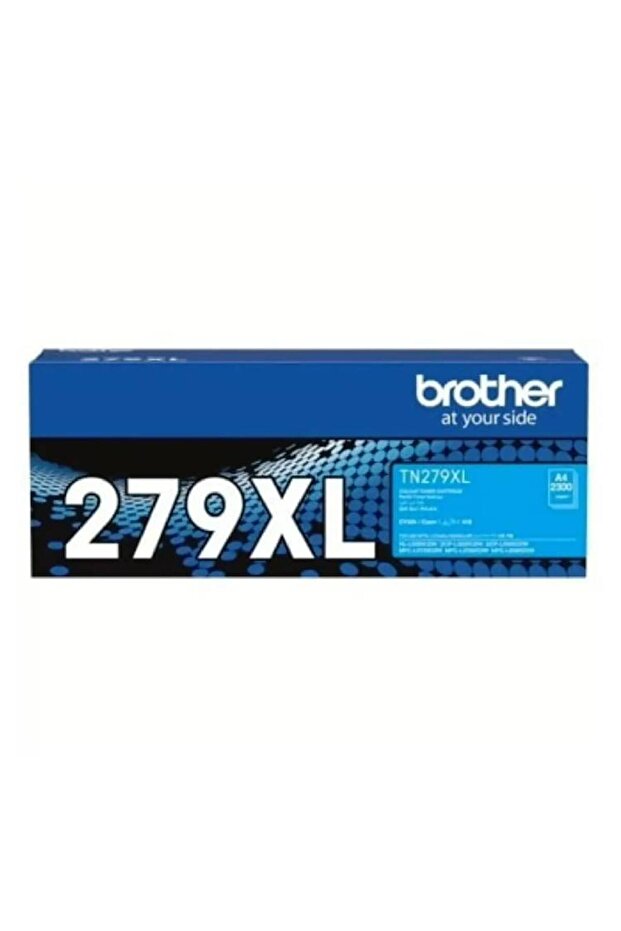 TN279XL High Yield Cyan Toner Cartridge – 2,300 Page Yield