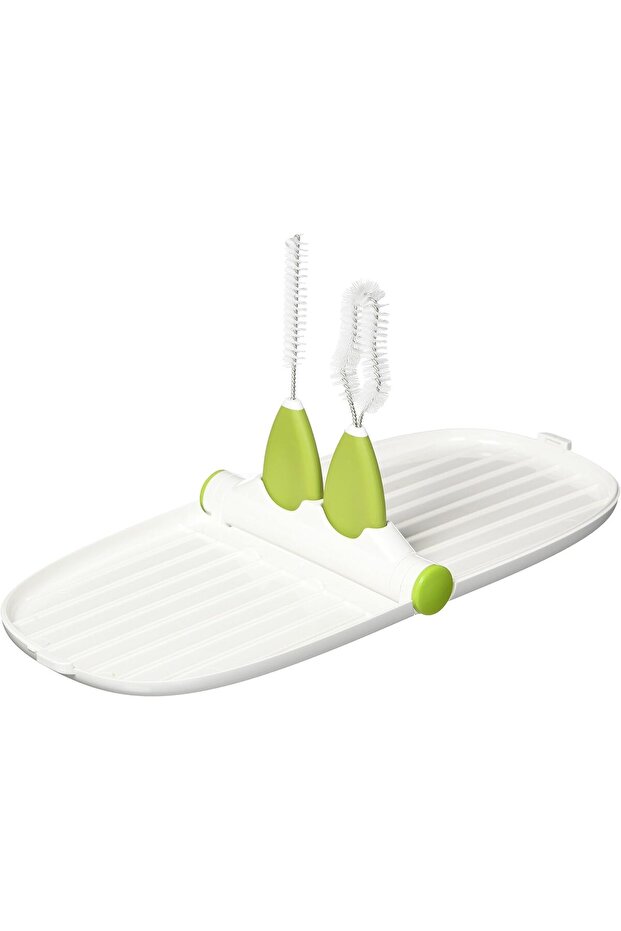Breast Pump Parts Drying Rack with Detail Brushes