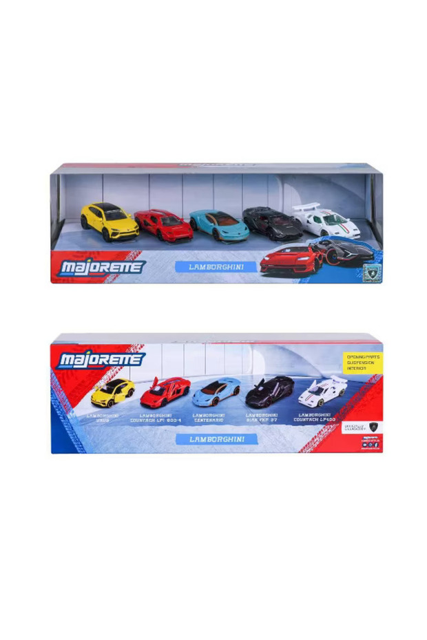 Oyuncak Lamborghini 5'li Araba Seti Giftpack - 2