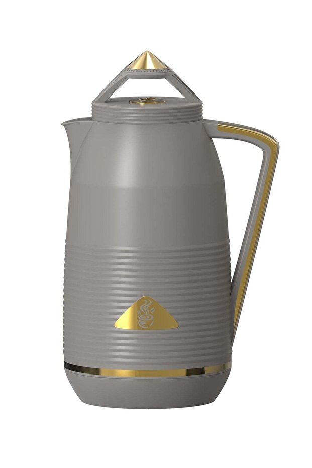 1.0L Modern Vacuum Flask - Light Grey | Premium Quality Insulated Bottle