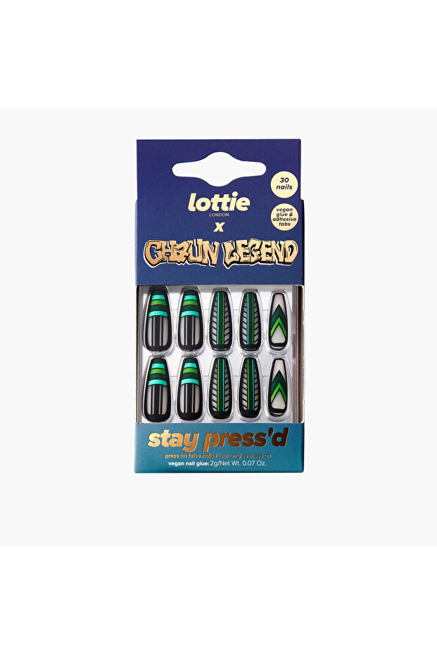 30-Piece Lottie X Chaun Legend Press-On Nails Set