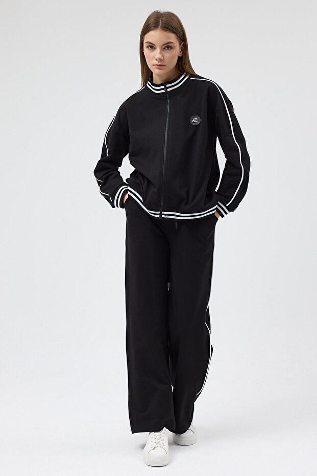 طقم بدلة رياضية من القطن الممشط المدمج من أرما ديتيليدج سايدز حواف أسطوانية - 2