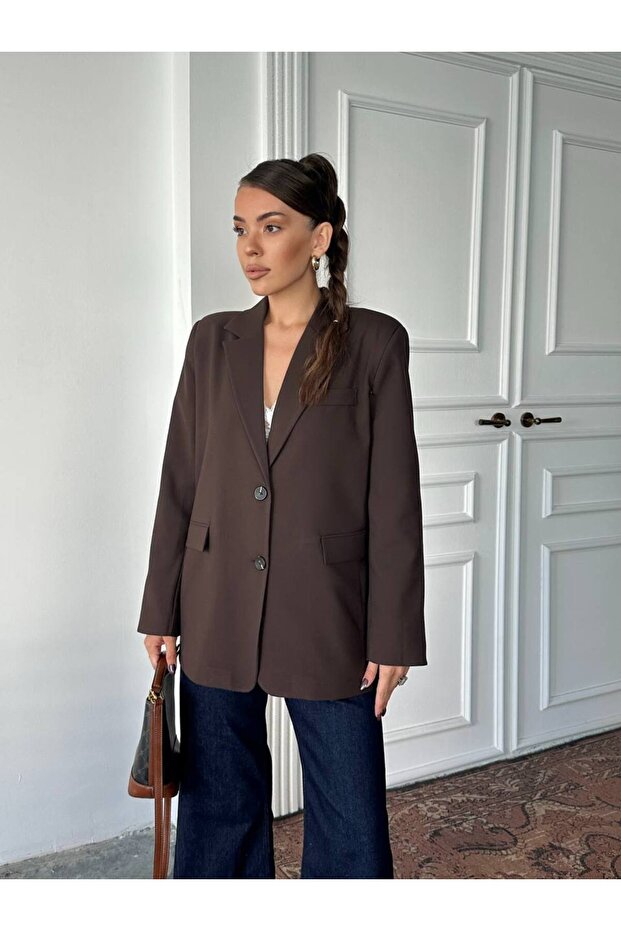 Design Polyviscon Blazer Jacket - 3