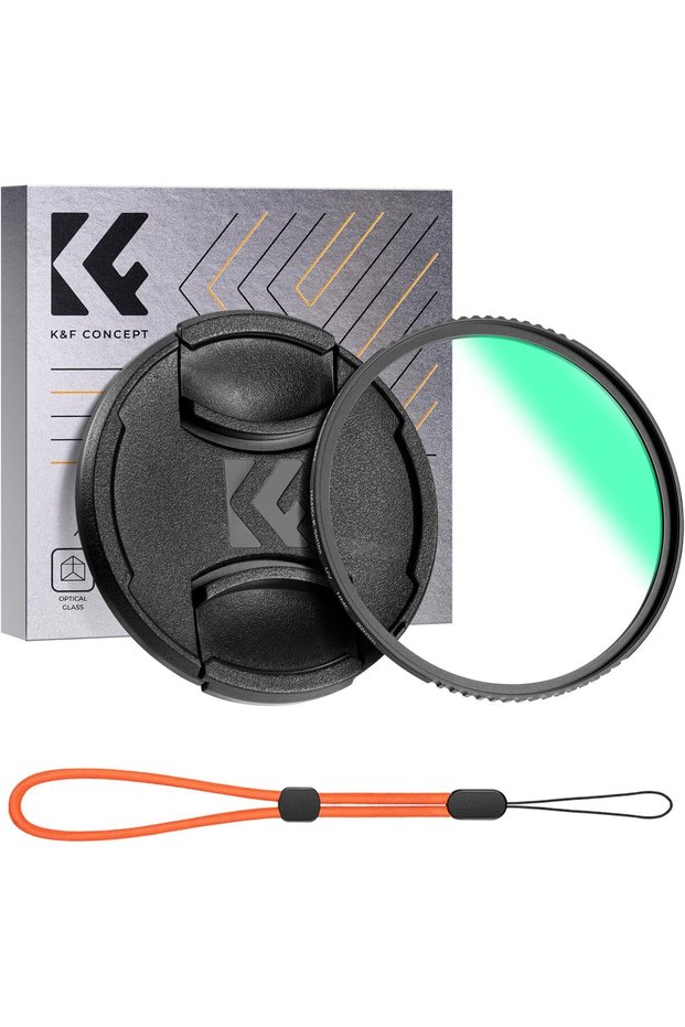 55mm MCUV Lens Filter with Lens Cap K-Series for Camera Lens Protection Filter 18-Layer