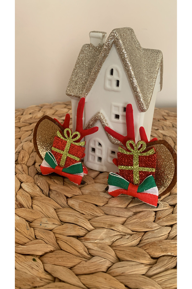 New Year Themed Christmas Hair Clip