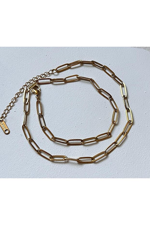 Ataç Model Çelik Kolye (40x5cm) - 1