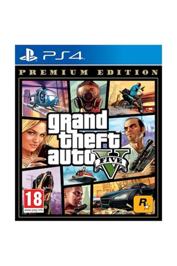 Grand Theft Auto V - Premium Edition - PlayStation 4 - Action & Shooter - PlayStation 4 (PS4)