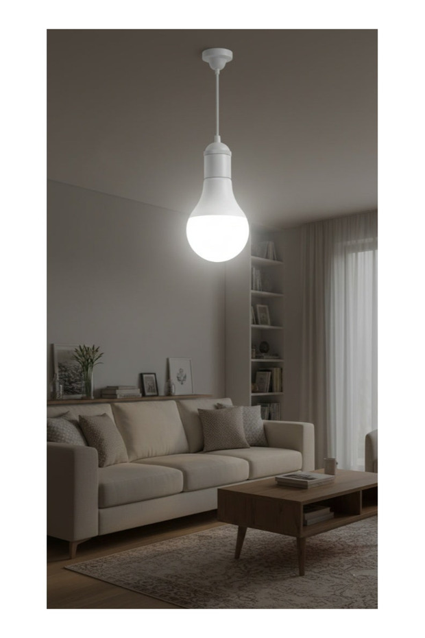 لمبة LED أبيض 12 وات - 3