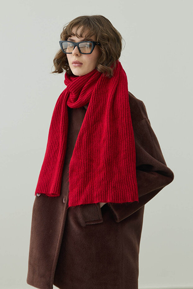 Tiftik Basic Atkı Kırmızı - 7