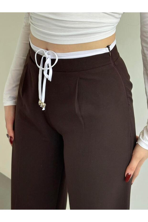 Bel Detay Pantolon - 1