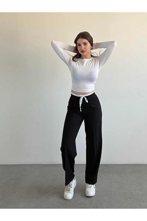 Bel Detay Pantolon - 1