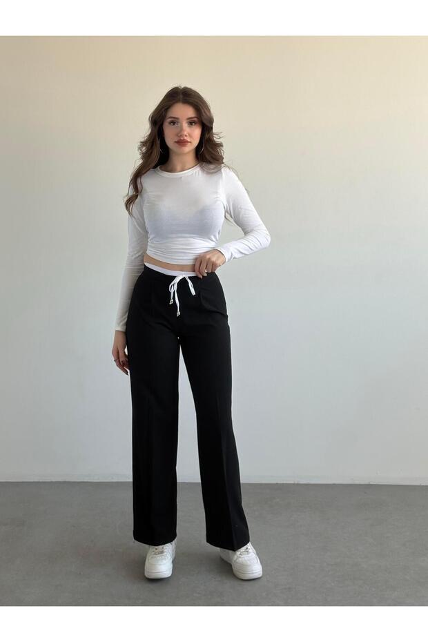 Bel Detay Pantolon - 5
