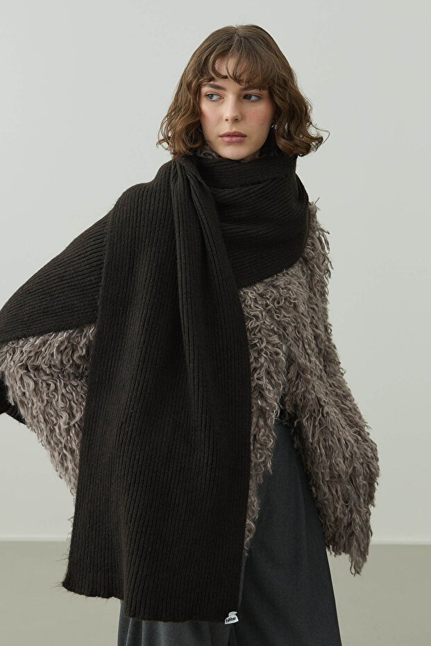 Tiftik Basic Atkı Acı Kahve - 2