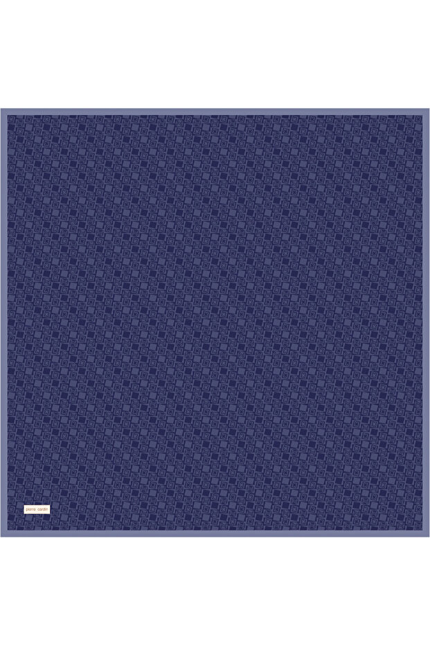 Purple 90X90 Silk Twill Scarf