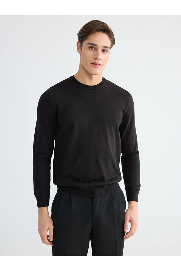 Sparkling Choices from Shining Store Zero Roba Collar Men's Knitwear Sweater