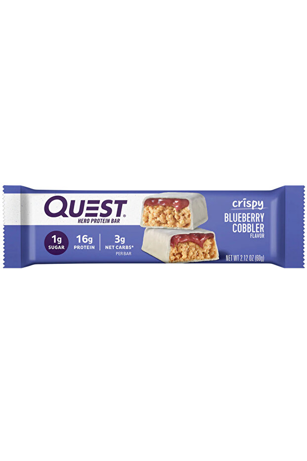 Protein Hero Bar – Crispy Blueberry Cobbler 12 Pcs Flavor Crunchy
