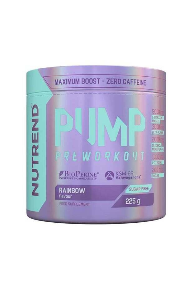 Pump Pre-Workout 225g, Rainbow Flavor