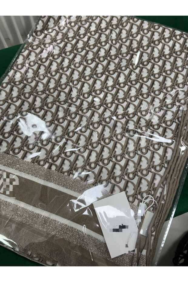 Marka şal vizon beyaz - 1