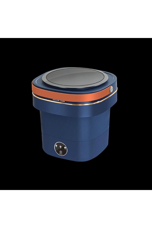 Foldable Mini Washing Machine 9L Portable with 3 Wash Modes, 60W Power