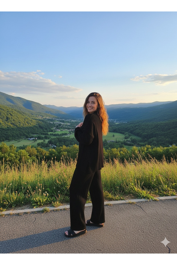 Triko takım gömlek yaka - 3