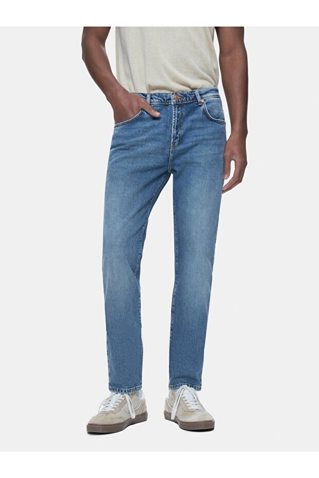 Sawyer 5 Orta Mavi Pantolon - 2