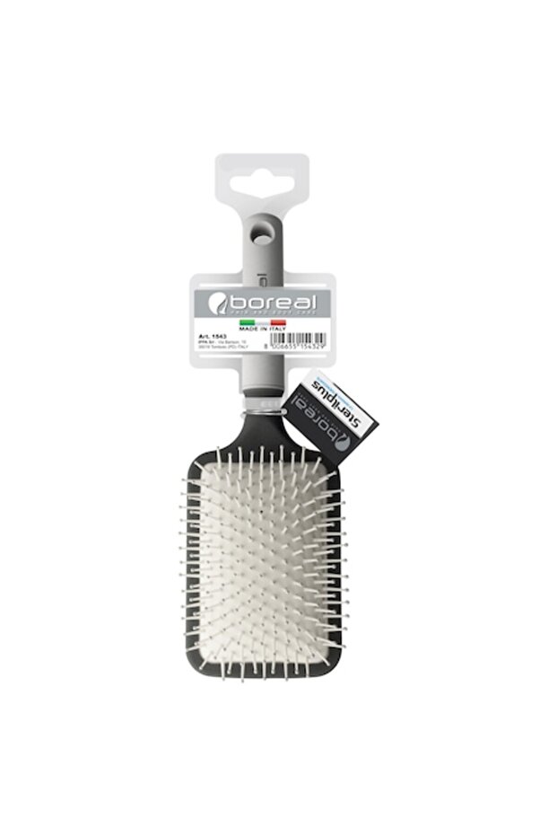 Large Rectangular Pneumatic Hair Brush - 1