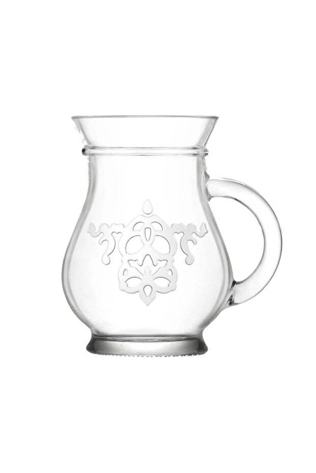 2 Pieces Ayran Mug, 330 Ml - Clear