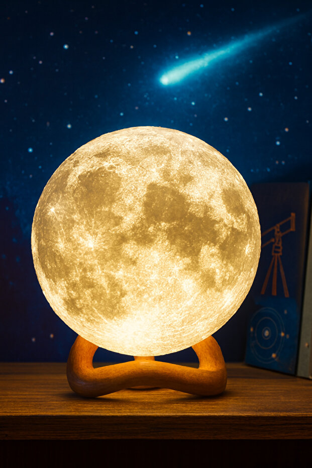 AY ŞEKLİNDE LAMBA - 2