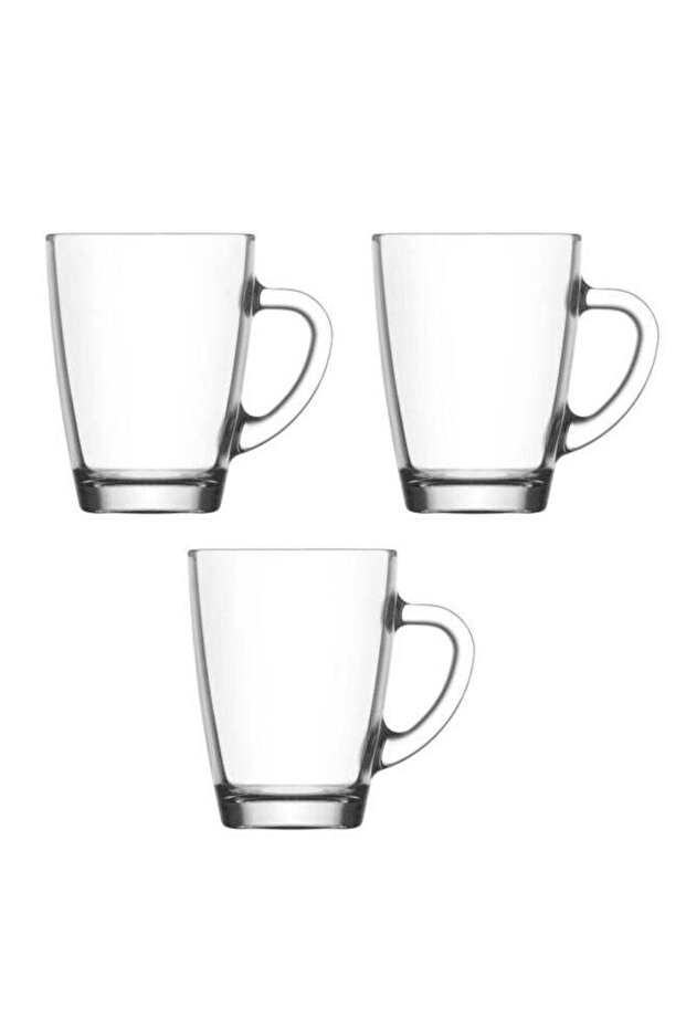 3-Piece Vega Mug Set Clear
