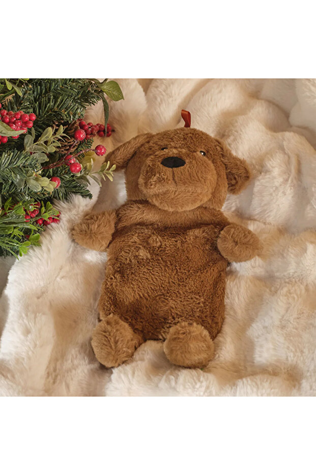 Home New Year Christmas Bear Hot Water Bag