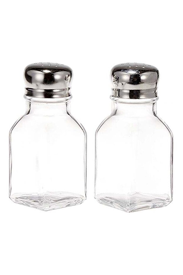 Pasabahce 2-Piece Basic Salt And Pepper Shaker Clear 100ml
