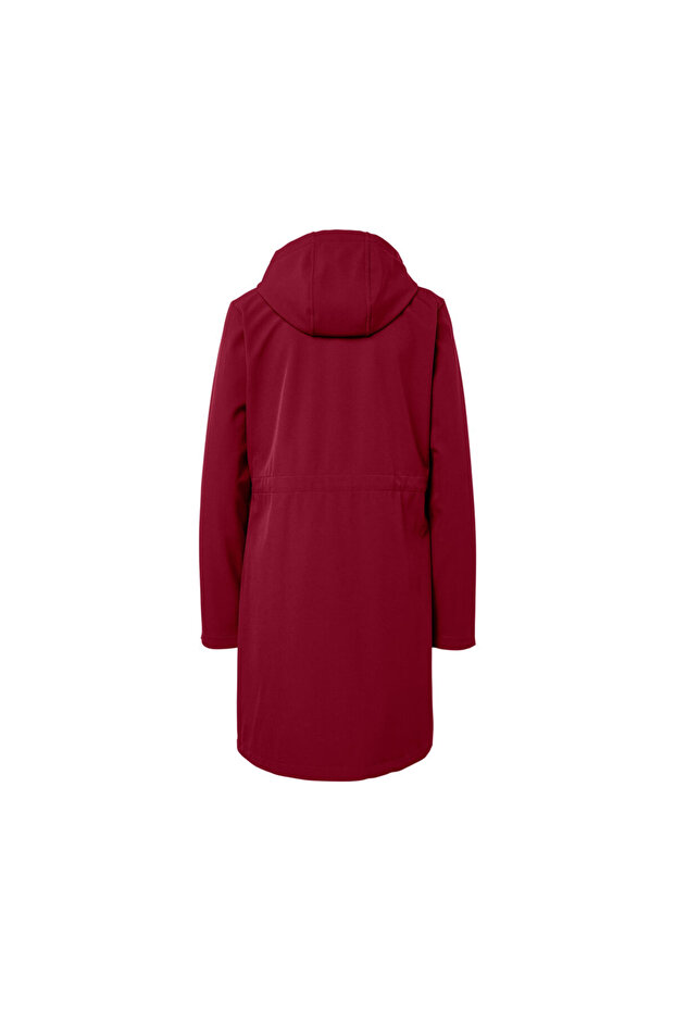 Kadın Softshell Palto, Kırmızı - 5