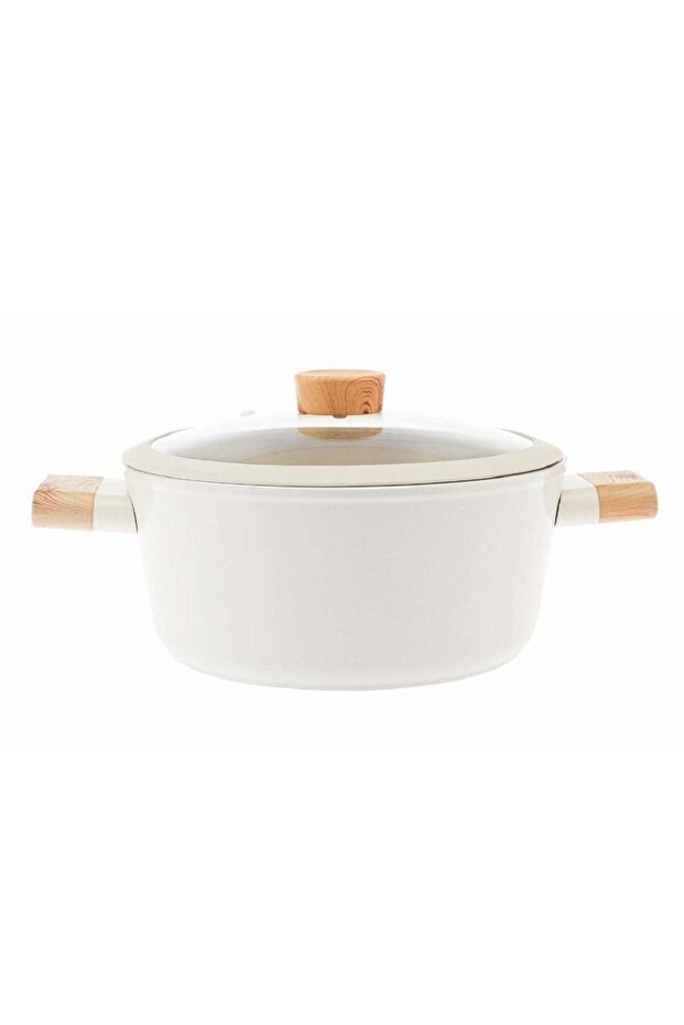 Homemaker Swiss Crystal High Quality Ceramic Coating Non-Stick Casserole - 26cm
