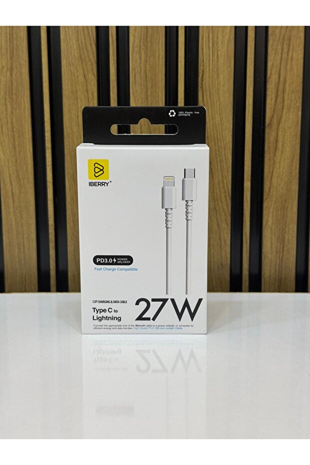 İBERRY 27w typce to lightining kablo - 1