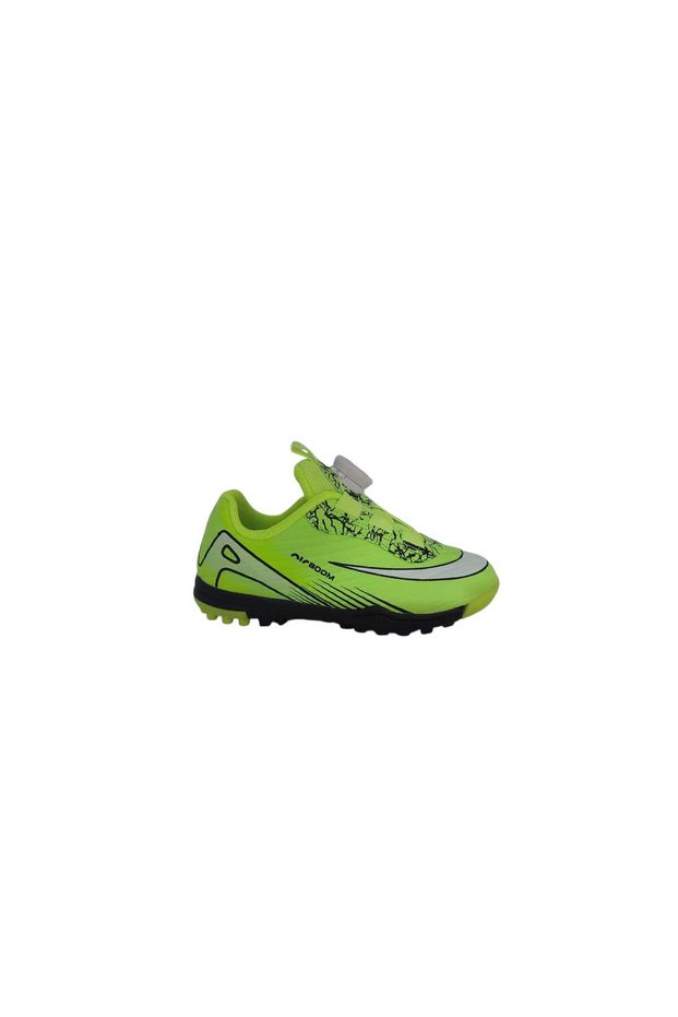 Laliga 620 Children's Phosphor Green Mechanism Carpet Field Shoes