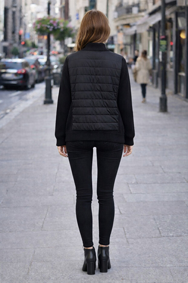 Kolu Ribanalı Mont - 3