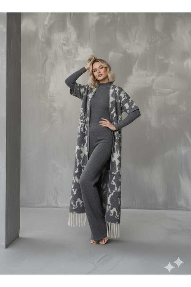 Women's Vest Set Triple Knitwear Set