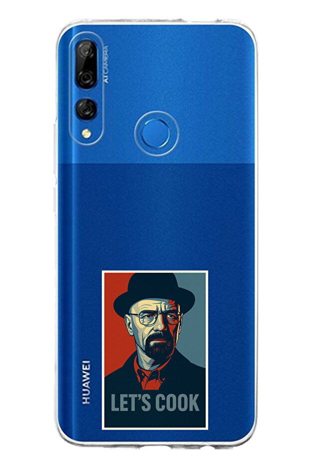 حافظة سيليكون متوافقة مع هاتف Honor 9X Lets Cook Banner مطبوع - 1