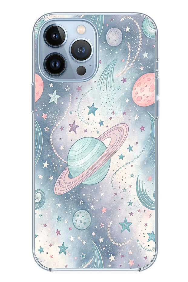 حافظة سيليكون ناعمة متوافقة مع هاتف iPhone 13 PRO MAX مطبوع - 1