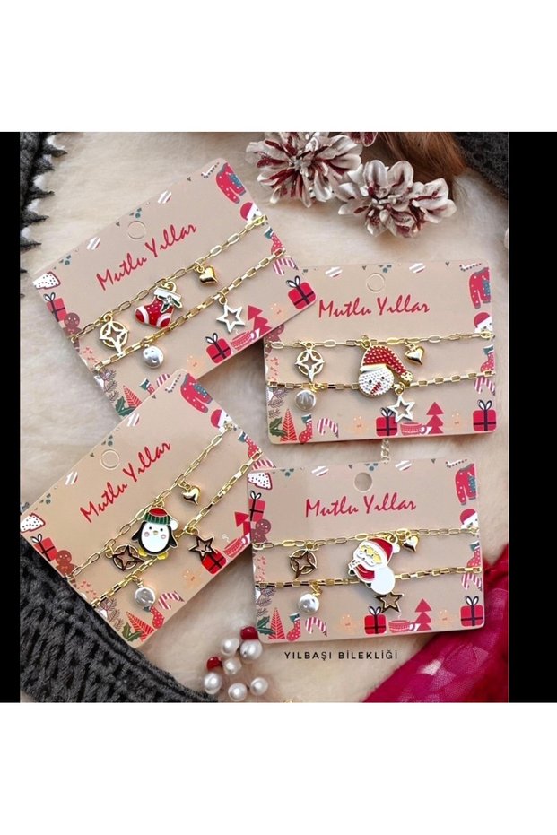 (You Can Let Us Know Which Bracelet You Want by Message) Double-Layered Christmas Bracelet Gift Bracelet