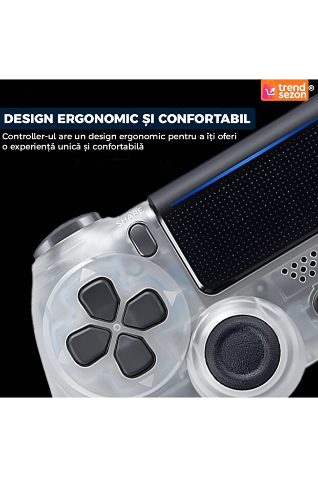Transparent PS4 Controller - 6