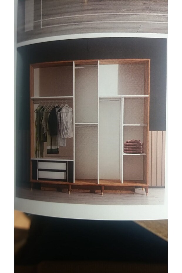 LİMA MDF 5 KAPILI DOLAP - 2