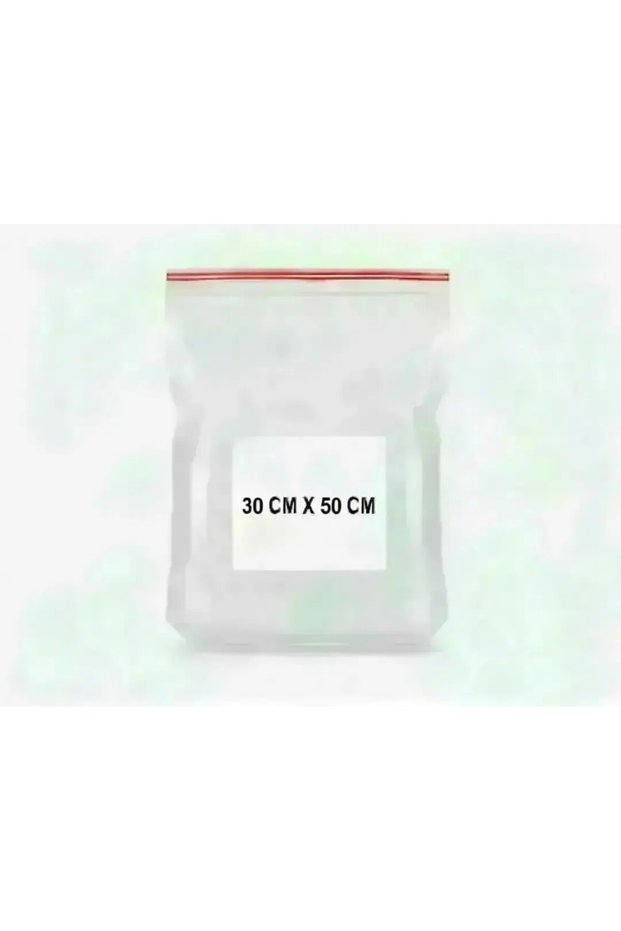 Canpaambalajmarketing 30 cm X 50 cm Ziplock Bags & Ziplock Bags & Refrigerator Bags (100 Pcs)
