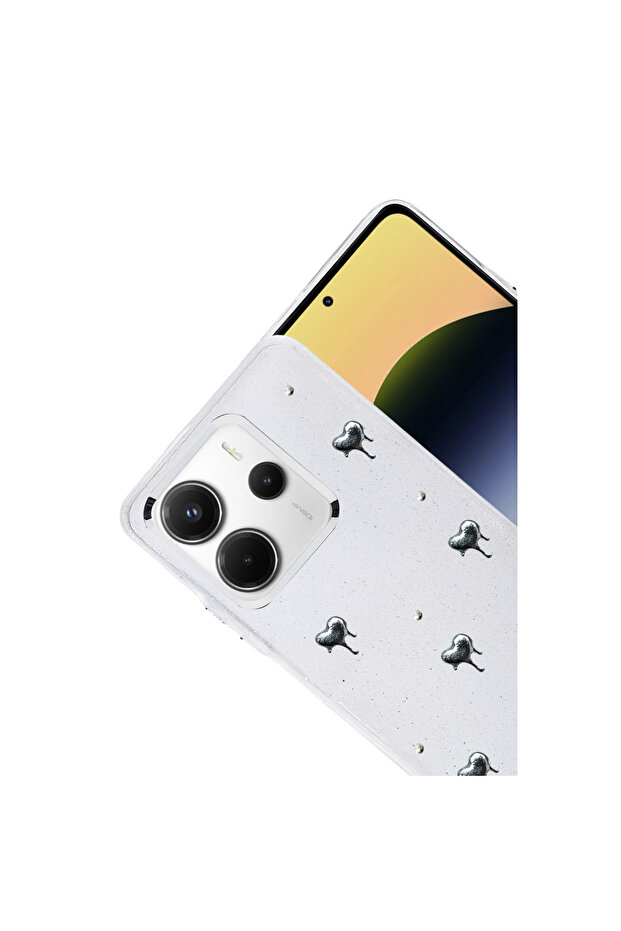 غطاء ريدمي نوت 14 4G بنمط الفيونكة - نمط 1 - 2