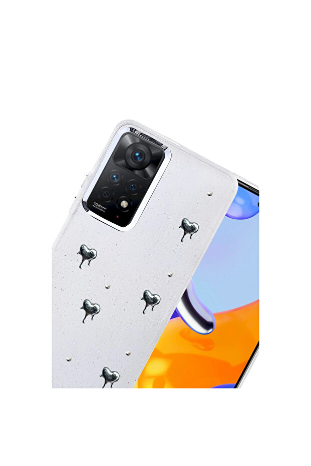 غطاء بنمط القوس لهاتف Redmi Note 11 - النمط 1 - 3