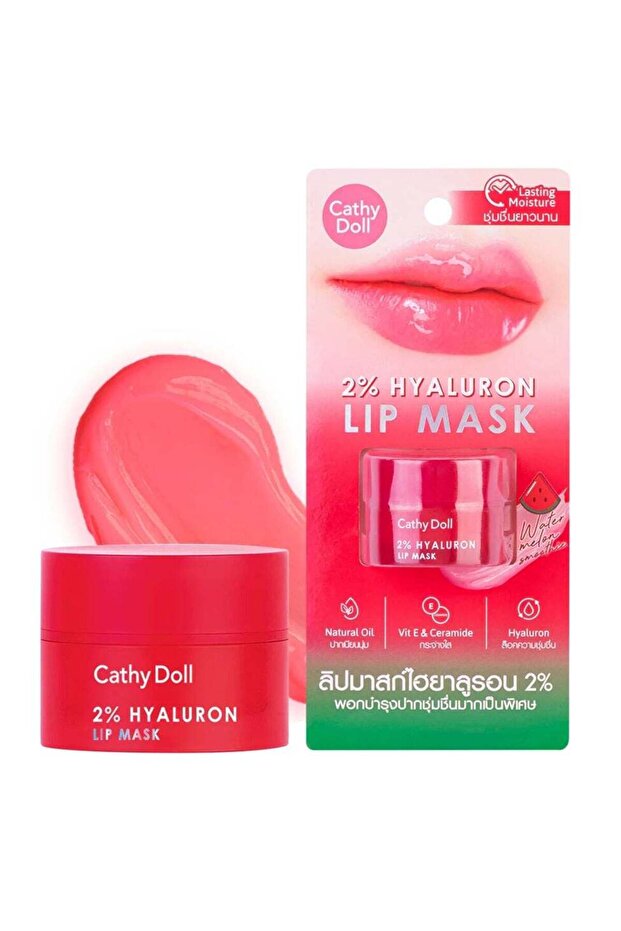 2% Hyaluron Lip Mask - Deep Hydration & Smoothing with Watermelon Extract