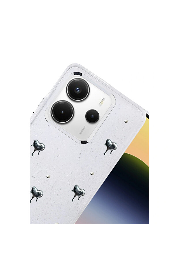 غطاء ريدمي نوت 14 4G بنمط الفيونكة - نمط 1 - 3