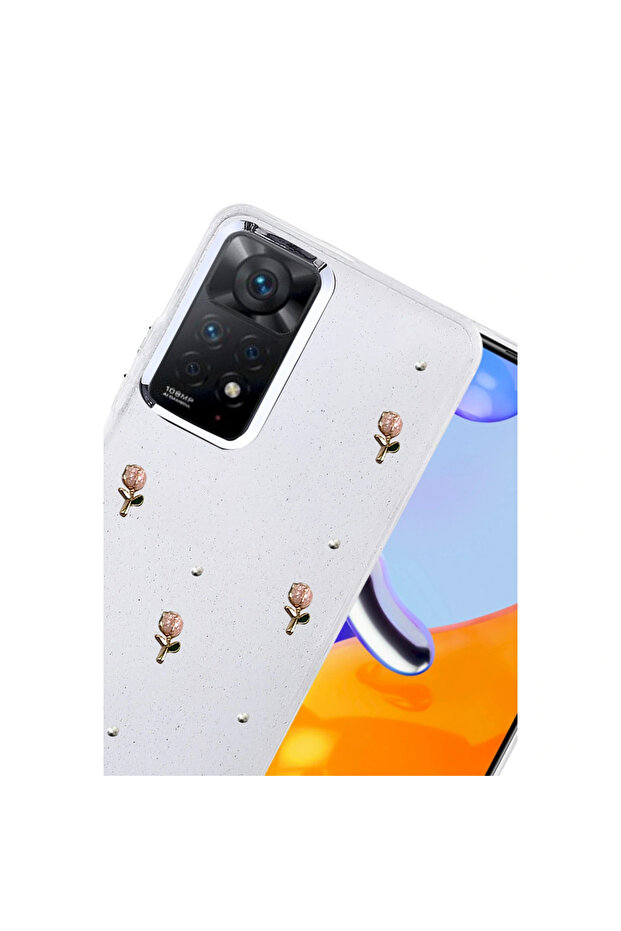 غطاء ريدمي نوت 11 بنمط الفيونكة - نمط 6 - 3